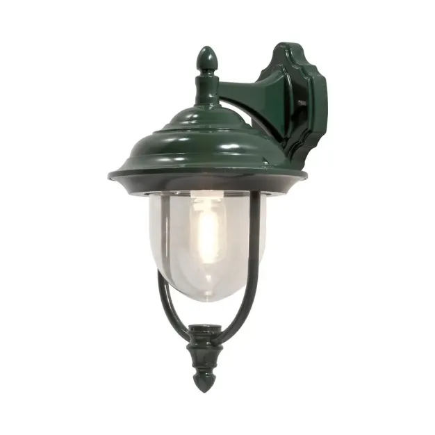 Konstsmide Parma Down - buiten wandlamp -  24 x 29 x 46 cm - IP43 - groen