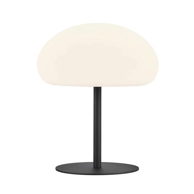 Nordlux Sponge - buiten tafellamp - oplaadbaar via USB-kabel - Ø 34 x 40,5 cm - 3 stappen Moodmaker functie - 6,8W LED incl. - IP65 - wit
