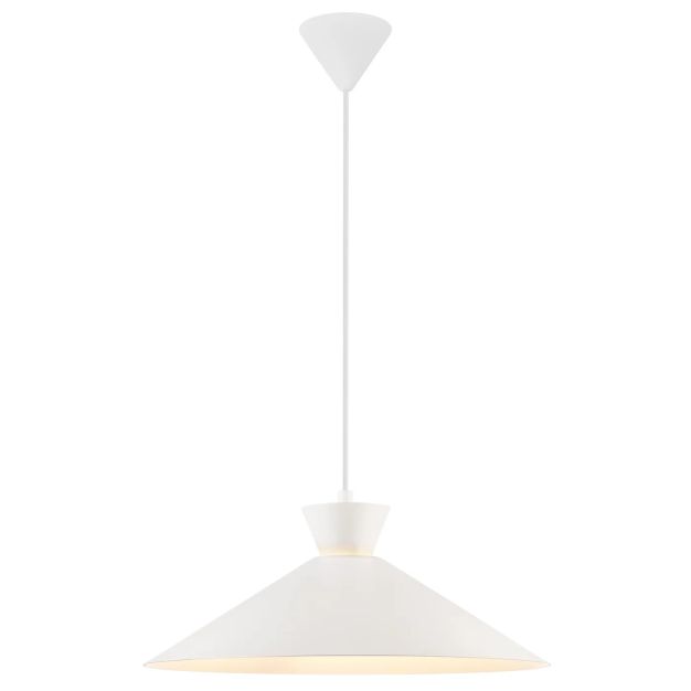 Nordlux Dial - hanglamp - Ø 45 x 217,5 cm - wit