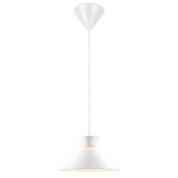 Nordlux Dial - hanglamp - Ø 25 x 213,5 cm - wit