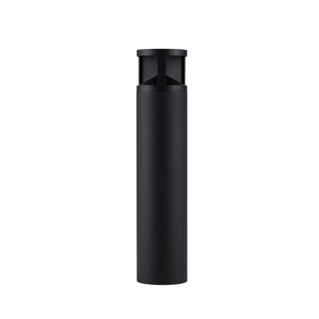 Nova Luce Soul - tuinpaal - 16 x 73 cm - 24W LED incl. - IP65 - zandzwart