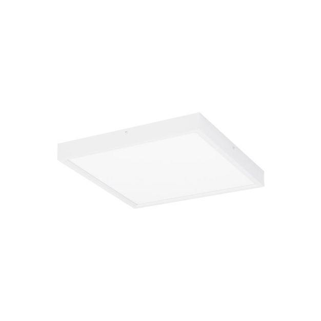 Nova Luce Itos - plafondlamp - 40 x 40 x 4,5 cm - 32W LED incl. - zandwit