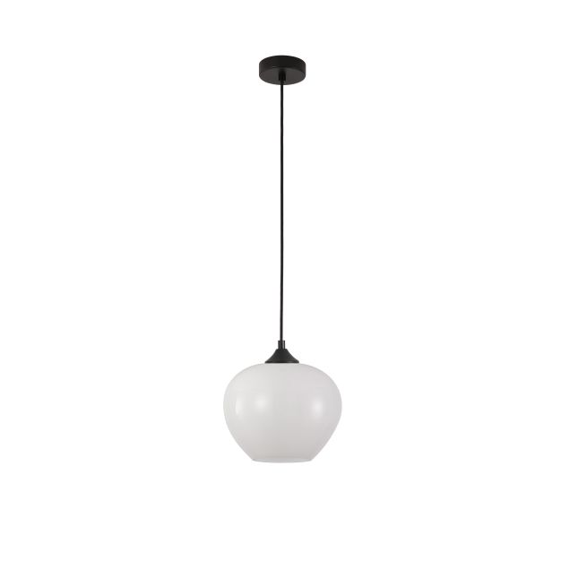 Artdelight Windsor - hanglamp - Ø 24 x 177,8 cm - wit