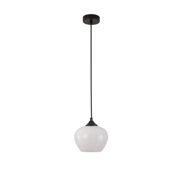 Artdelight Windsor - hanglamp - Ø 18 x 172,8 cm - wit