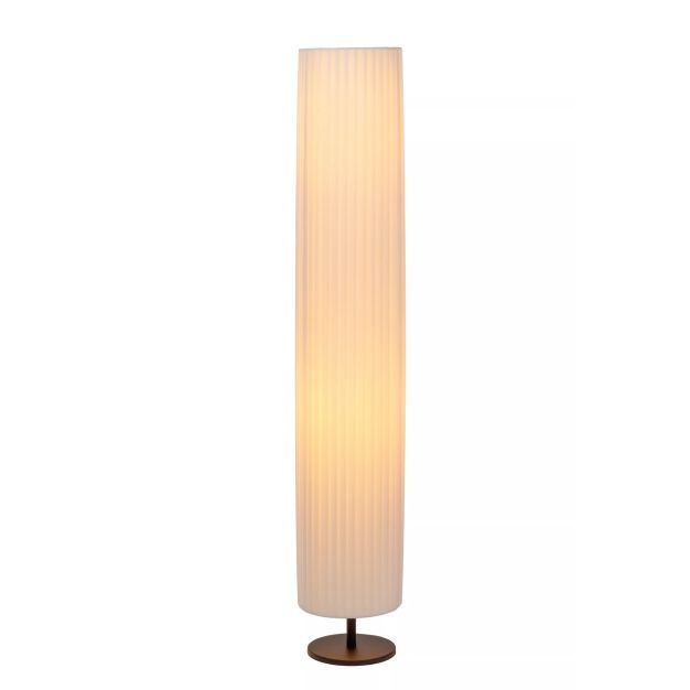 Lucide Fold - vloerlamp - Ø 20 x 120 cm - wit