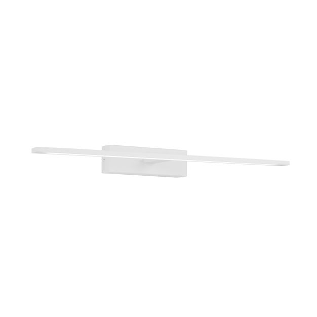Nova Luce Mondrian - spiegellamp - 62 x 14 x 6 cm - 20W LED incl. - IP44 - zandwit