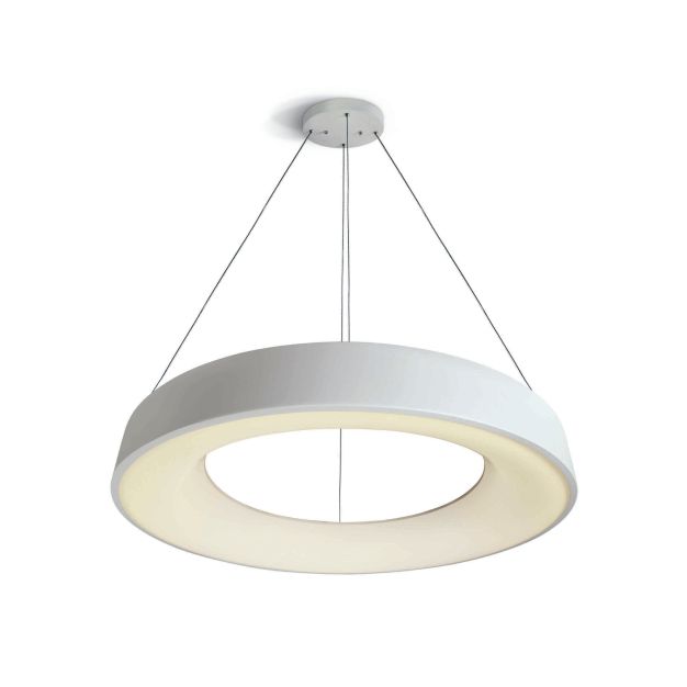 ONE Light LED Pendant Rings - hanglamp - Ø 78 x 150 cm - 80W LED incl. - wit