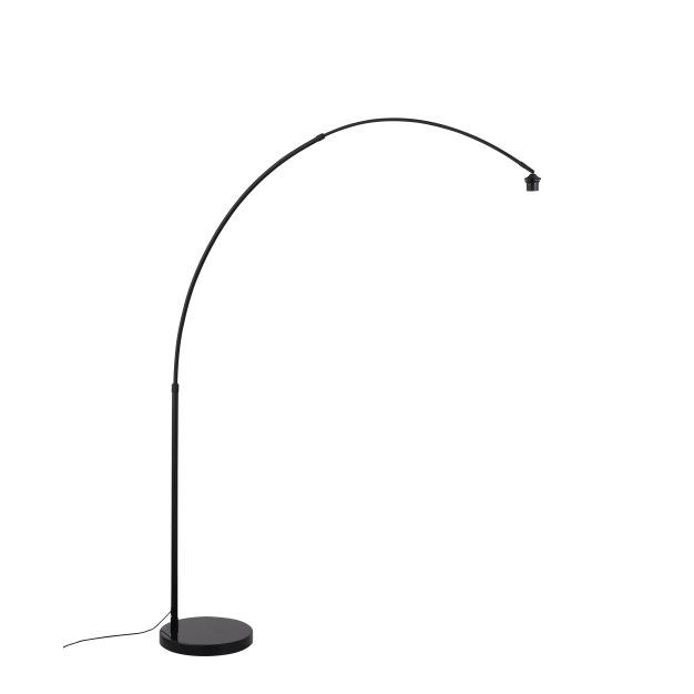 Artdelight Bogota - staanlamp - Ø 45 x 250 x 220 cm - zwart marmer