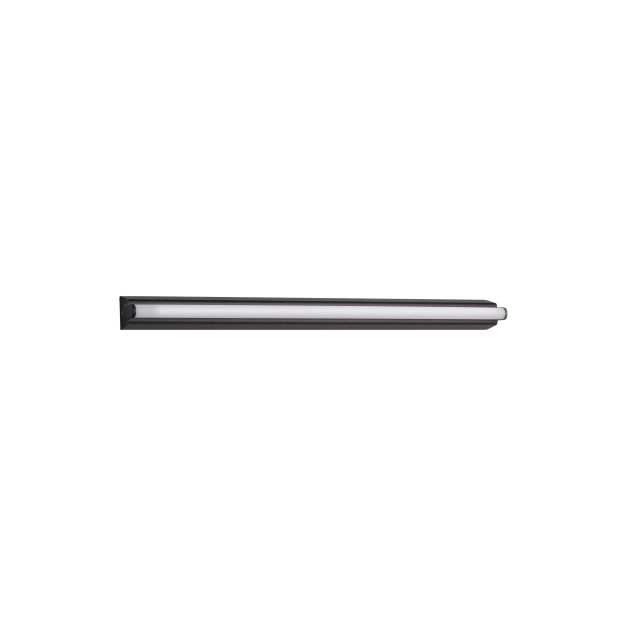 Nova Luce Endo - wandlamp - 60 x 5,5 x 4,5 cm - 19W LED incl. - IP44 - zandzwart