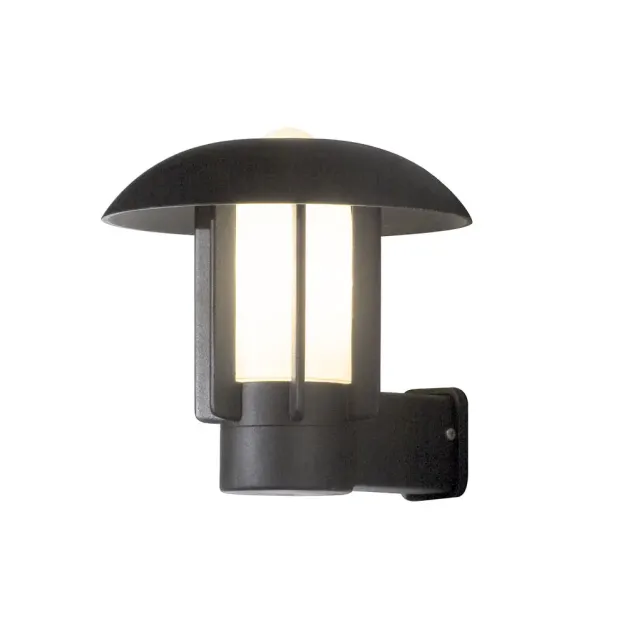 Konstsmide Heimdal - buiten wandlamp - 29 x 30 x 27 cm - IP44 - zwart
