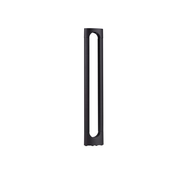 Nova Luce Dira - tuinpaal - 11,5 x 65 x 5 cm - 6W LED incl. - IP65 - donker antraciet