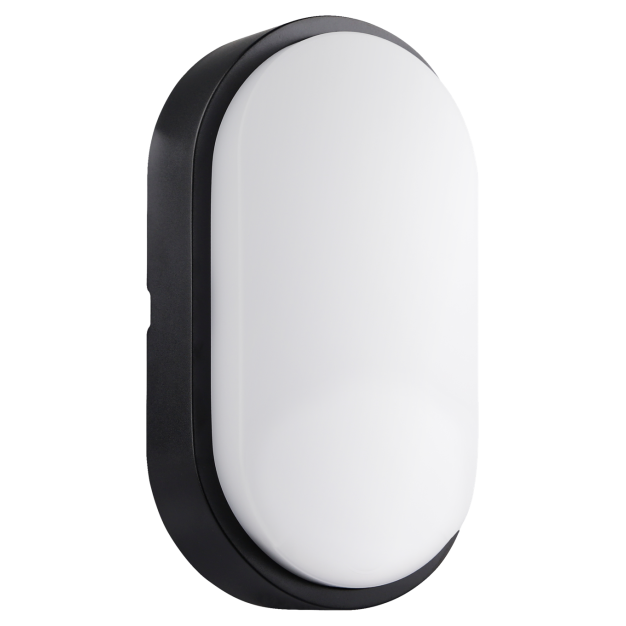 Century Italia Oasi CCT - wand/plafondlamp - 12 x 6,3 x 21,2 cm - 14W LED incl. - IP65 - zwart