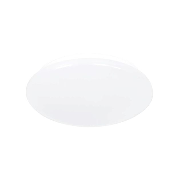 Nordlux Montone - badkamer plafondverlichting - Ø 25 x 8 cm - 8W LED incl. - IP44 - wit