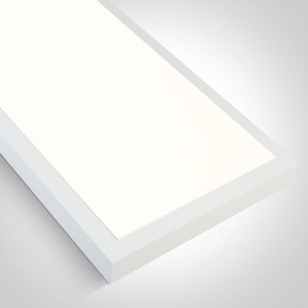 ONE Light UGR19 Backlit - plafondlamp - 120 x 30 x 4,2 cm - 40W LED incl. - wit