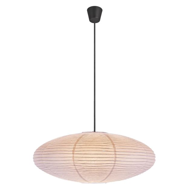 Nordlux Villo - papieren lampenkap zonder pendel - Ø 60 x 24 cm - wit