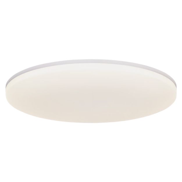 Nordlux Vic - plafondlamp - Ø 35 x 4 cm - 32W LED incl. - IP21 - wit - witte lichtkleur (4000K)