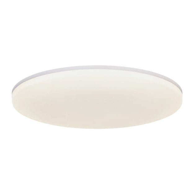 Nordlux Vic - plafondlamp - Ø 29 x 4 cm - 23,5W LED incl.  - IP21 - wit - witte lichtkleur (4000K)