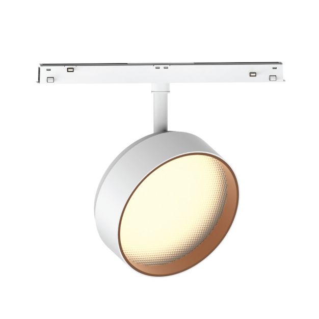 VK Lighting Eiva - magnetisch railsysteem - railspot - Ø 12 x 4,5 cm - 9W LED incl. - DALI dimbaar - wit