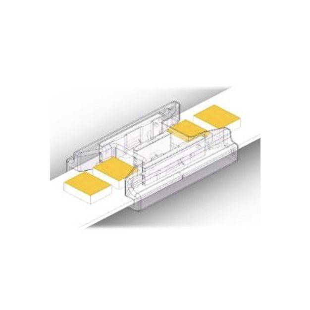 Lichtkoning - connector - voor enkelkleurige 10mm SMD LED strip
