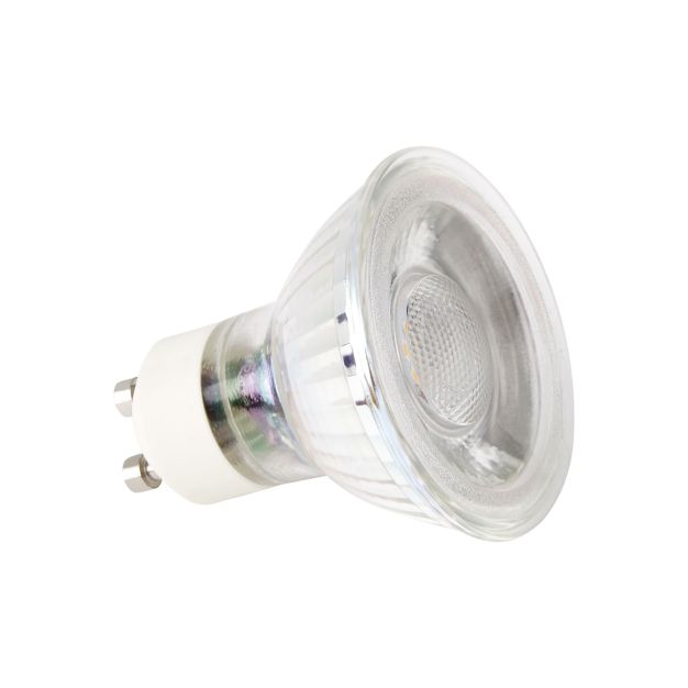 Searchlight LED Lamp - Ø 5 x 6 cm - GU10 - 4W niet dimbaar (set van 5) - 3000K - transparant