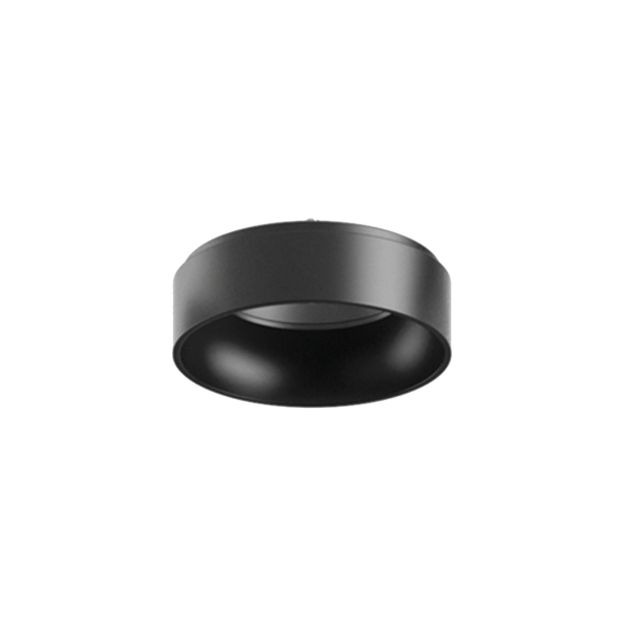VK Lighting Eiva - reflectorring met honinggraat - Ø 4,5 cm - zwart