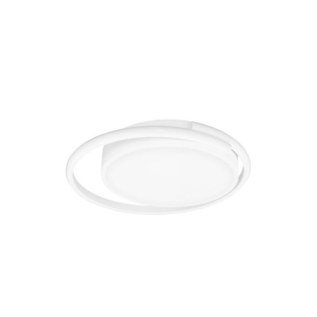 Nova Luce Odrey - plafondlamp - Ø 40 x 5 cm - 22W LED incl. - zandwit