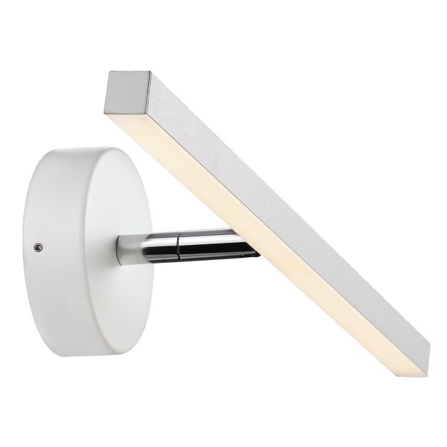 Nordlux Ip S13 40 - wandlamp - 40,3 x 9 x 11,8 cm - 6,2W LED incl. - IP44 - wit