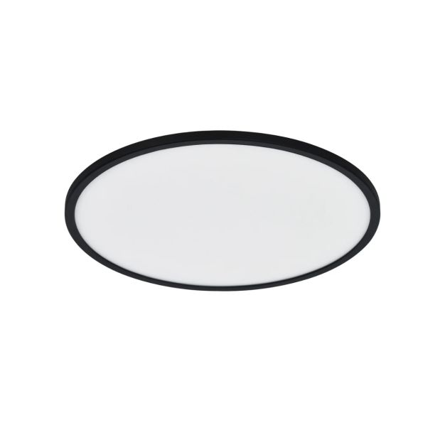 Nordlux Oja - plafondverlichting - Ø 42 x 3,2 cm - 3 stappen Moodmaker functie (2700K) - 22W LED incl. - zwart