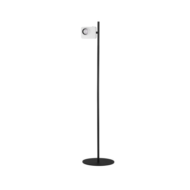 Nova Luce Kedros - staanlamp - Ø 30 x 131 cm - 9W dimbare LED incl. - wit