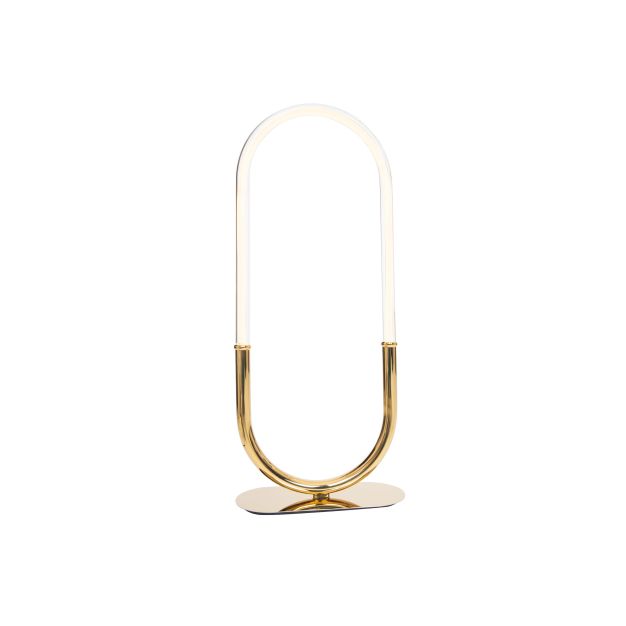 Maxlight Olivia - tafellamp - 35 x 15 x 82,5 cm - 15W LED incl. - goud