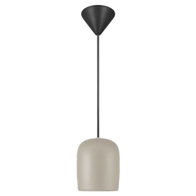 Nordlux Notti - hanglamp - Ø 10 x 120 cm - grijs