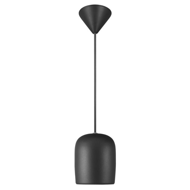 Nordlux Notti - hanglamp - Ø 10 x 120 cm - zwart