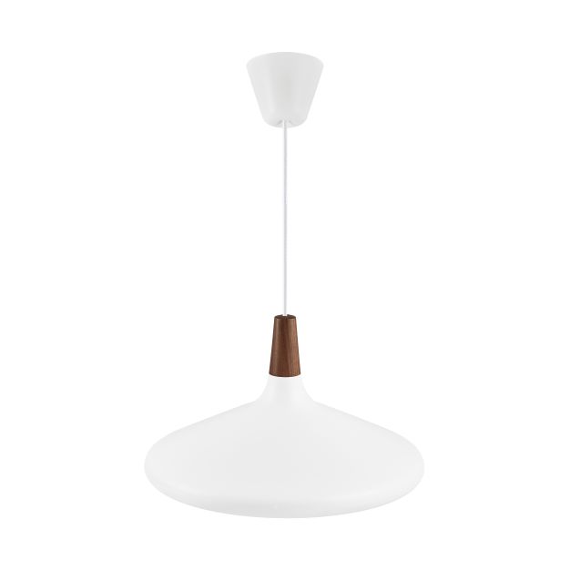 Design for the People Nori 39 - hanglamp - Ø 39 x 31 cm - wit