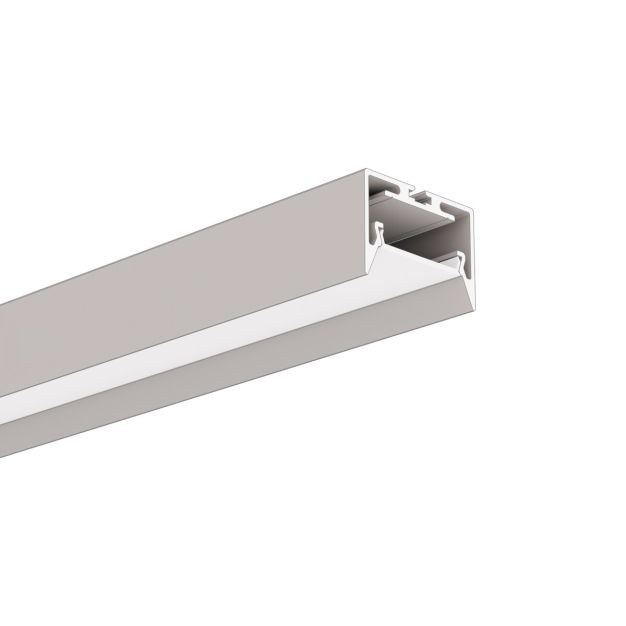 Klus Giza-ll-zmg - ledprofiel - 3,12 x 2,16 cm - geanodiseerd zilver
