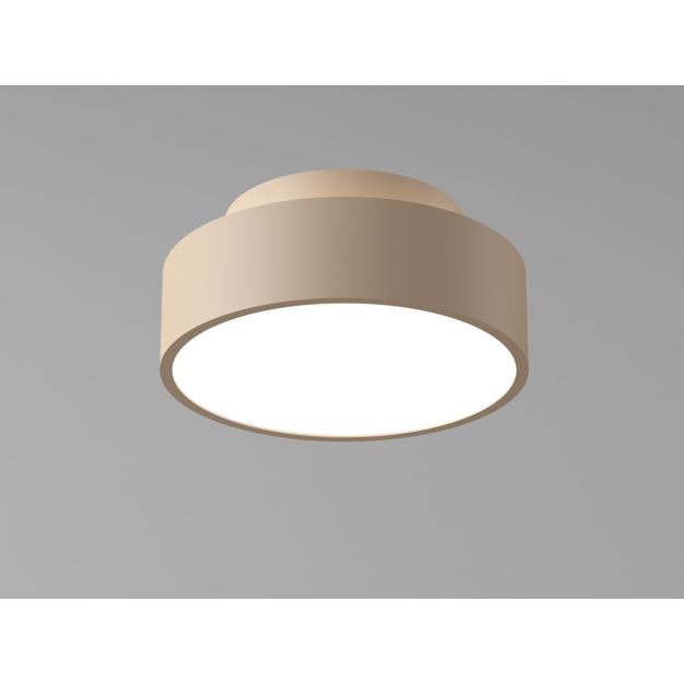 Artdelight Chicago - plafondlamp - Ø 15 x 6,8 cm - 9,8W dimbare LED incl. - champagne