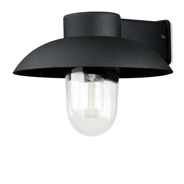 Konstsmide Mani - buiten wandlamp - 29 x 31 x 21 cm - IP44 - mat zwart