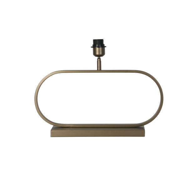 Searchlight - tafellamp voet - 47 x 13 x 27 cm - brons