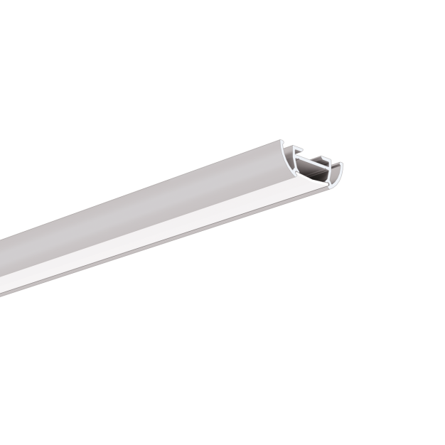 KLUS TOST - LED profiel - 2,59 x 0,9 cm - geanodiseerd zilver