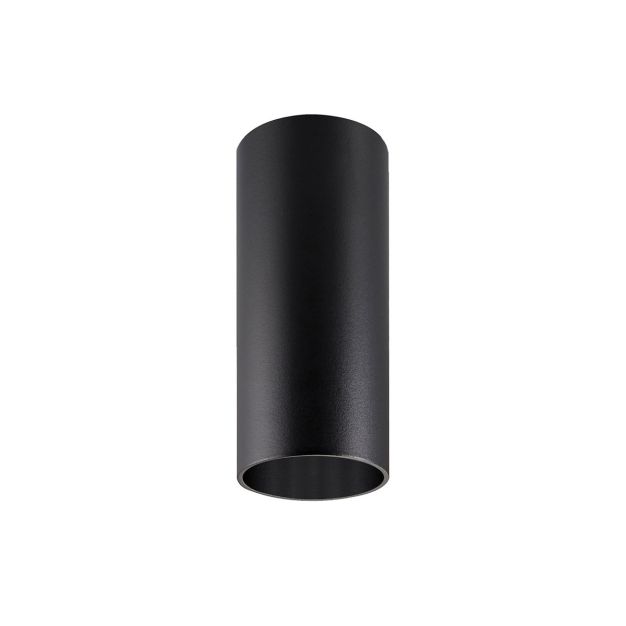 VK Lighting Koroidia - opbouwspot - Ø 5,6 x 13,5 cm - zwart