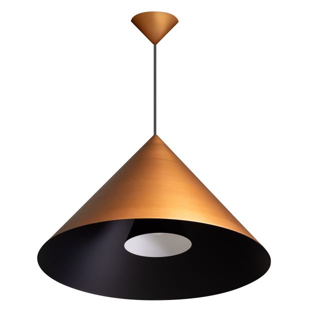 ETH Dillon - hanglamp - Ø 55 x 200 cm - licht koper