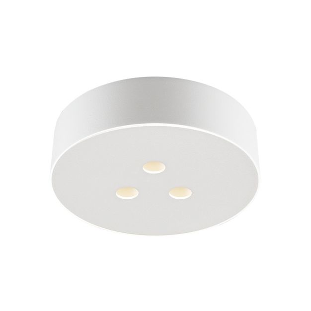 VK Lighting Thesi - opbouwspot - Ø 15 x 4,1 cm - 9W LED incl. - wit