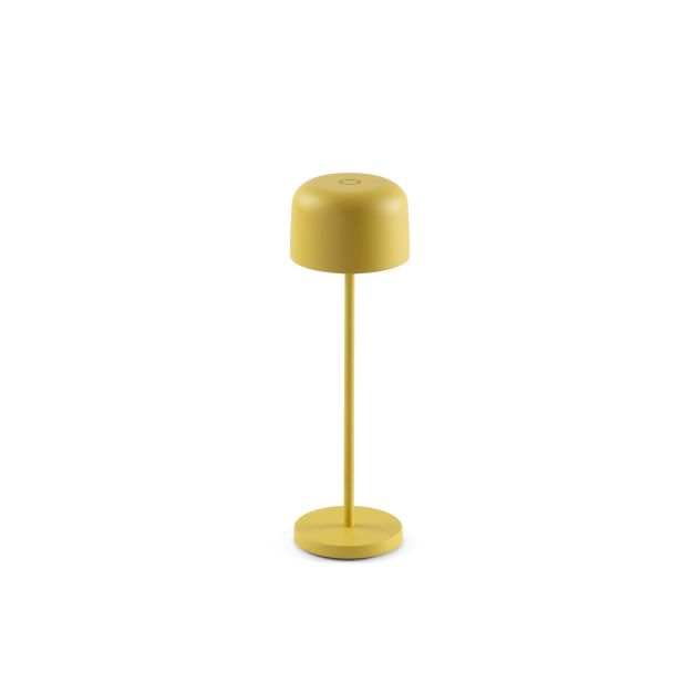 Faro Mavis - draagbare lamp - Ø 11 x 36 cm - 3W LED incl. - IP54 - geel