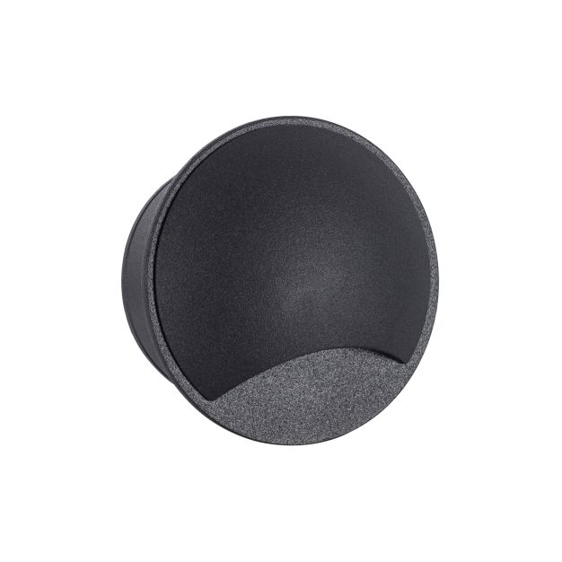 Nova Luce Joya - buiten wandverlichting - 6,5 x 4 x 6 cm - 3W LED incl. - IP65 - zandzwart
