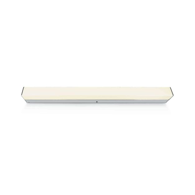 ONE Light Mirror LED Square - spiegellamp - 60 x 4 x 5,8 cm - 15W LED incl. - IP44 - chroom - witte lichtkleur