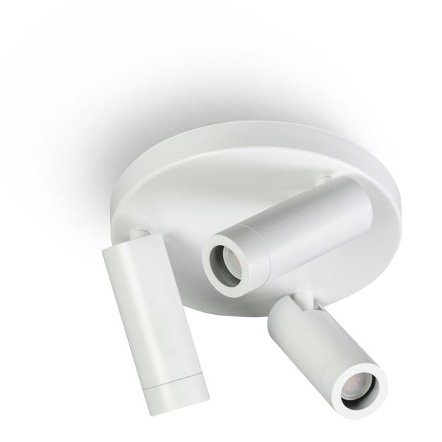 ETH Miller - opbouwspot 3L - Ø 21 x 14,5 cm - wit