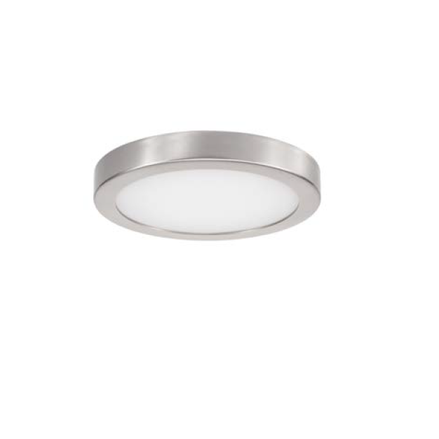 Nova Luce Axel - licht voor plafondventilator - Ø 18 x 2,5 cm - 18W LED incl. - wit