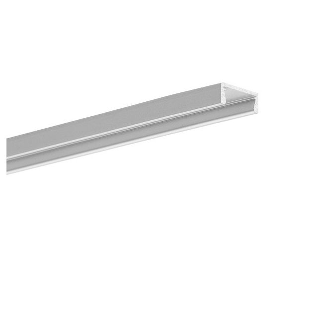 Klus MICRO-PLUS - LED-profiel - 1,6 x 0,6 cm - geanodiseerd zilver