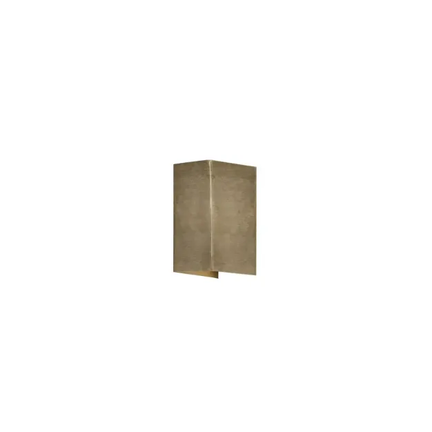 Konstsmide Cremona - buiten wandlamp met 2 regelbare lichtbundels - 8 x 11 x 17 cm - 6W LED incl. - IP54 - messing