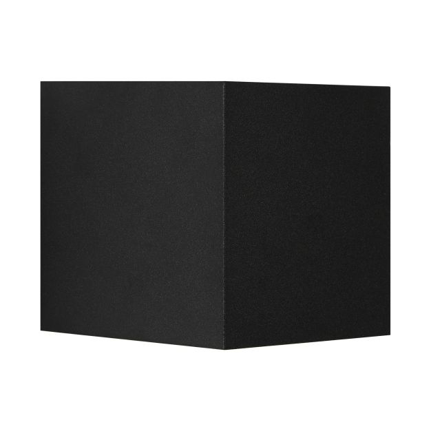 Nordlux Milda Kubi - buiten wandverlichting met 2 regelbare lichtbundels - 10,3 x 10 x 10 cm - 4,9W LED incl. - IP44 - zwart