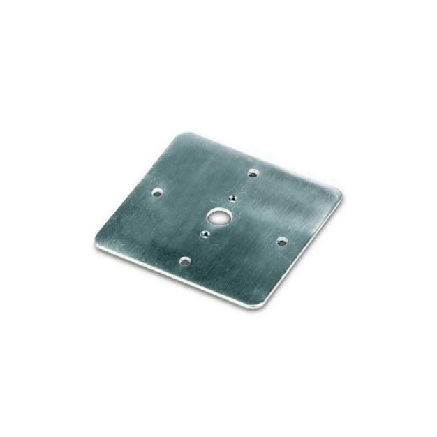 ONE Light vierkante plaat voor BS-box - aluminium